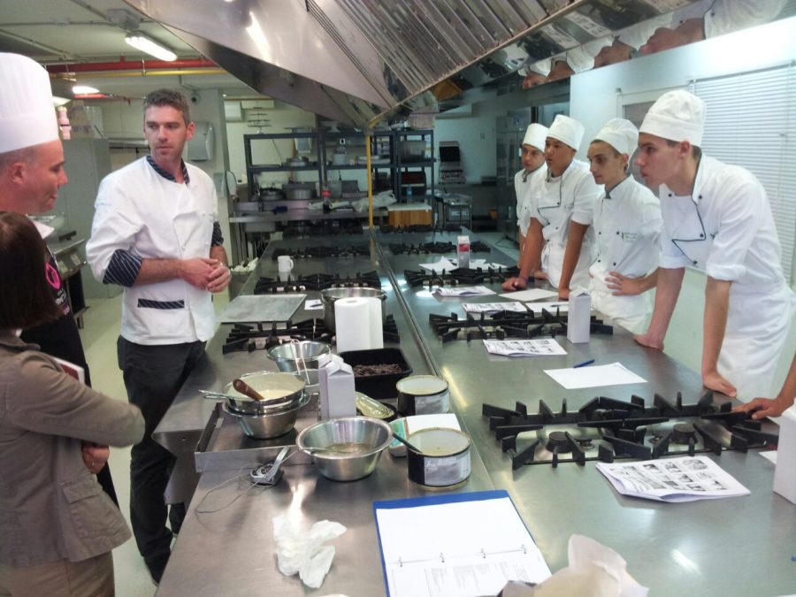 Sweet delicacies of the French pastry chef and chocolatier Franck Morel