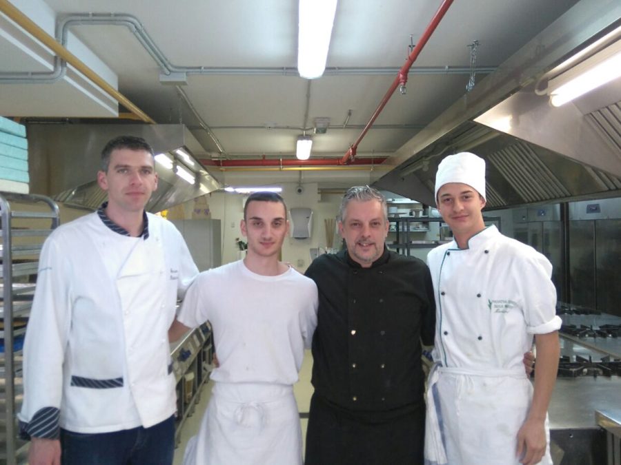 MasterChef cooking with Robert Predrag Žmire